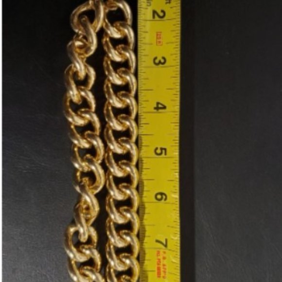 Bijou Drive  double link gold bracelet - Picture 5 of 5